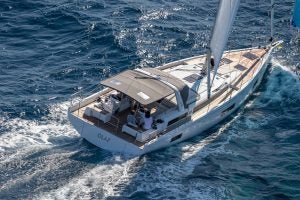 Beneteau Oceanis Yacht 54 luxury sailboat sailing