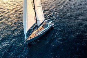 Beneteau Oceanis Yacht 60 monohull under full sail